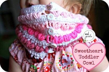Sweetheart Toddler Cowl