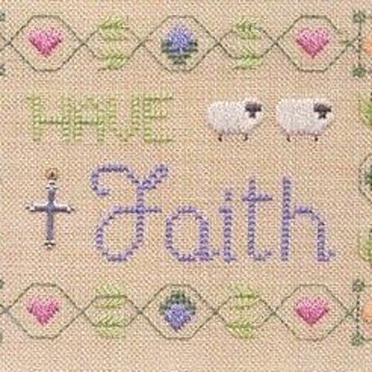 Elizabeth's Needlework Designs Have Faith - ELC6 -  Leaflet