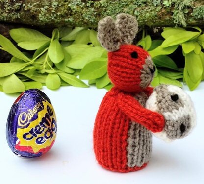 Hot Cross Bunny - Creme Egg Cover