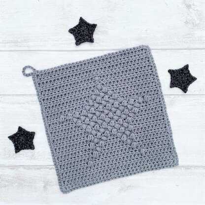 Loopy Star Washcloth