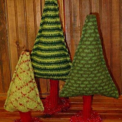 Christmas Trees - A Felted Forest