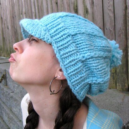 Bum-Diddy Hat - knitting pattern