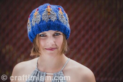 Drosophila (fruit fly) Knit Hat