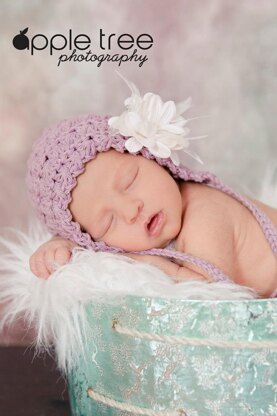 Vintage Star Baby Bonnet