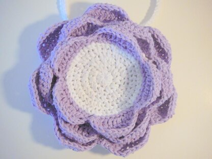 Layered Flower Bib