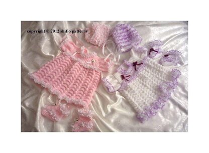 Baby Dress Knitting Patterns #204