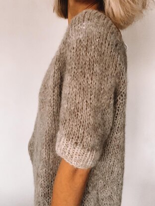 Simple Sweater "Alpaca Silk"