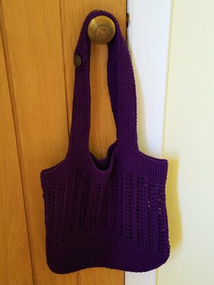 Aubergine Shopper