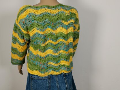 Kids ripple sweater