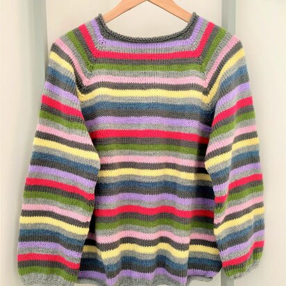 Pringles Stripes Raglan Jumper