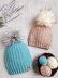 Short Row Crochet Beanie & Slouch