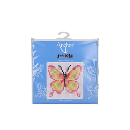 Anchor First Kit Butterfly Cross Stitch Kit