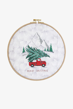 DMC Merry Christmas Cross Stitch Pattern - PAT1953_2