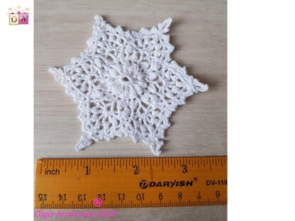 Crochet snowflake 37