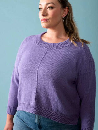Zinnea Top in Berroco Cashmello - Downloadable PDF