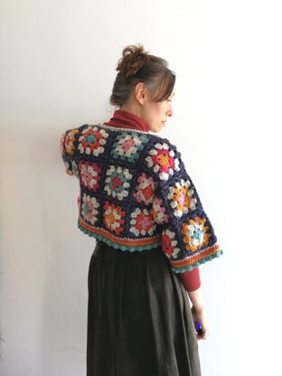 Cropped Granny Jacket (Aran)