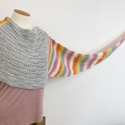 Millie Margaret Shawl- Worsted