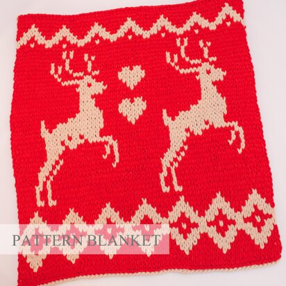 Deer Blanket Pattern