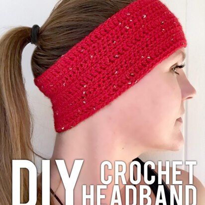 Sparkle Motion Crochet Headband