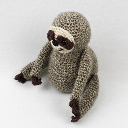 Samson the Cyborg Sloth Amigurumi