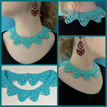 Crochet Choker Necklace