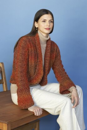 Everyday Flair Bolero in Lion Brand Homespun - 80944AD