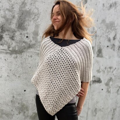 Crochet Poncho Pattern: Lovely Little Wrapcho