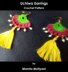 Uchiwa Earrings | Crochet Jewelry Pattern