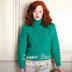 Olivia - Jumper Knitting Pattern for Women in Debbie Bliss Rialto DK 