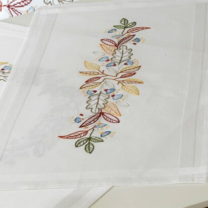 Permin Autumn Embroidery Kit - 40 x 80 cm