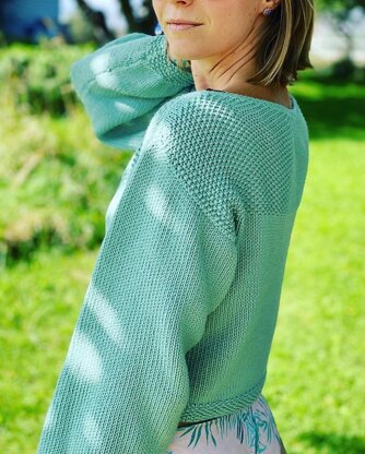 Star Gazer Cropped Sweater