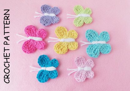 Crochet butterfly