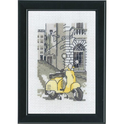 Permin Rome Cross Stitch Kit - 10x15cm