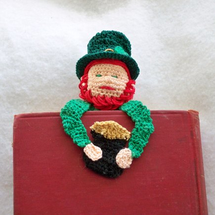 Lucky Irish Leprechaun bookmark or decoration #2