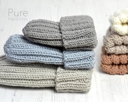 Mikki CHUNKY Simple Rib Hat