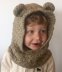 Puppy or Bear Hooded Cowl