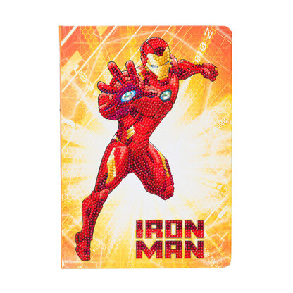 Crystal Art Ironman Notebook Diamond Painting Kit