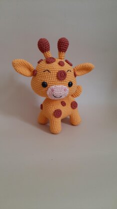 Crochet the Little Giraffe pattern, Amigurumi pattern, Crochet Animals