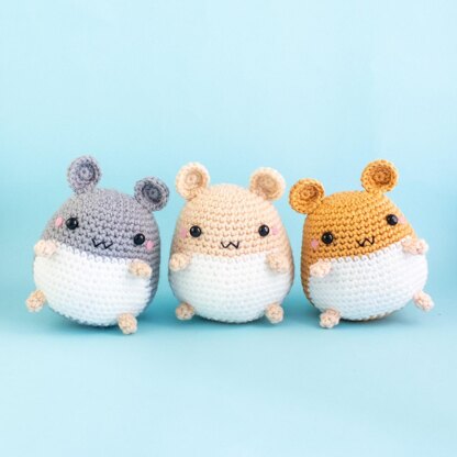 Hamster Amigurumi Kit