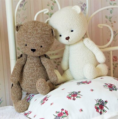 Crochet Pattern, Amigurumi Teddy Bear toy from Childhood
