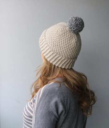 Moss Stitch Hat