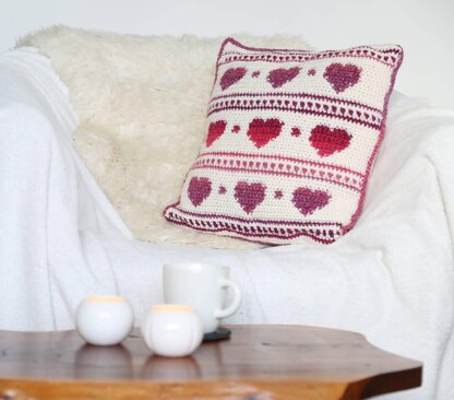 Hygge Heart Cushion Cover