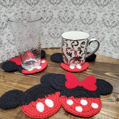 Mr. & Mrs. Mouse Coaster