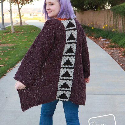 Cool Triangles Cardigan