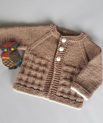 Charlie baby cardigan