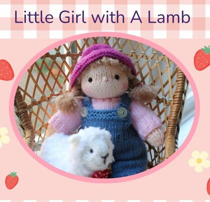 Little Girl with A Lamb