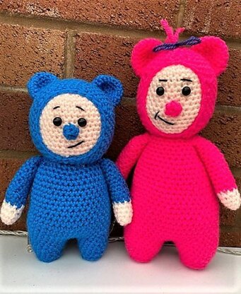 Baby TV Billy & Bam Bam Crochet Patterns