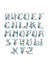 Romantic Alphabet in DMC - PAT0175 - Downloadable PDF