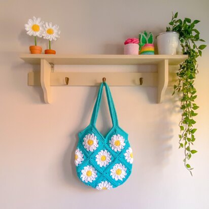 Ditsy Daisy Market Bag