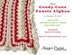 Candy Cane Panels Afghan Crochet Pattern